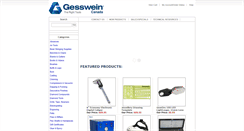 Desktop Screenshot of gessweincanada.com